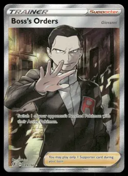 Pokemon Cards Boss's Orders 189/192 Rebel Clash Rare Ultra NM *3 - Image 1