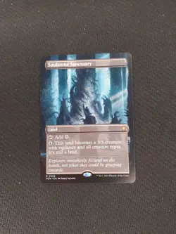 Soulstone Sanctuary (Borderless) - Foundations - Rare - NM - MTG - Image 1