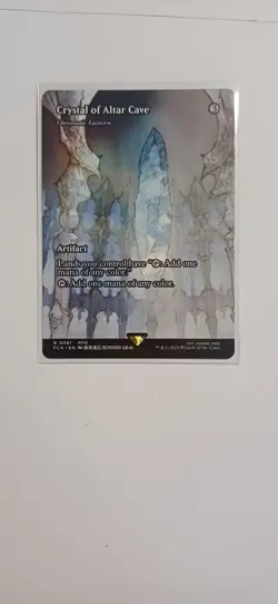 Crystal of Altar Cave | Borderless | MTG | FIN | Near Mint | English EN - Image 1