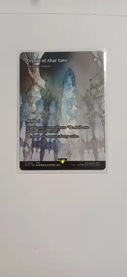 Crystal of Altar Cave | Borderless | MTG | FIN | Near Mint | English EN - Image 2