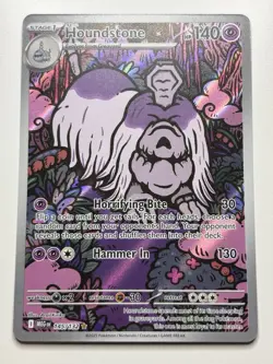 HOUNDSTONE 2025 Pokemon Mega Evolution #145/132 Illustration Rare MINT - Image 1