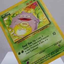 Pokemon TCG - Koffing 51/102 Base Set Common WOTC 1999 - EXC - Image 1