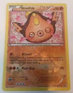 Pokemon Tcg Stunfisk Radiant Collection Uncommon Holo Rc12/Rc25 - Image 1