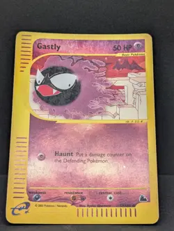 Gastly 57/144 Skyridge Reverse Holo Rare Pokemon TCG Nintendo e-reader LP - Image 3