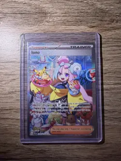 Pokemon TCG Iono Special Illustration Rare Trainer Holo 269/193 Paldea - Image 3