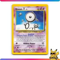 Unown - 39/64 - Neo Revelation - Pokemon TCG - [NM] - Image 1