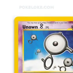 Unown - 39/64 - Neo Revelation - Pokemon TCG - [NM] - Image 4