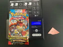 22.47g VERY HEAVY Mega Evolution Pokemon Sealed Booster Pack New SIR/HRU - Image 1