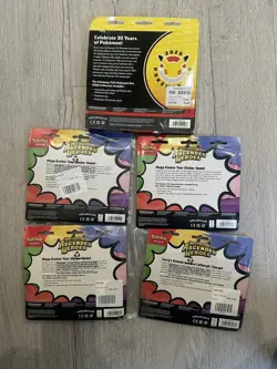 Ascended Heroes tech sticker blister packs & Pokemon day 2026 collection bundle - Image 3