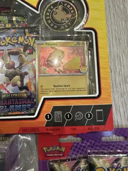 Ascended Heroes tech sticker blister packs & Pokemon day 2026 collection bundle - Image 4