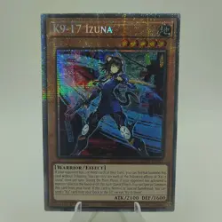 K9-17 Izuna 1st Edition Starlight Rare JUSH-EN031 Yu-Gi-Oh! NM+ 🔥🔥 - Image 1