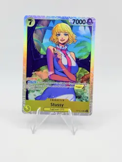 One Piece TCG Stussy OP13-110 SR English Foil - Image 1