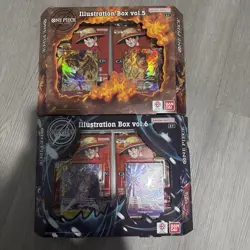 One Piece Illustration Box Vol 5 and Vol 6 Sealed Bundle - Brand New - Image 1