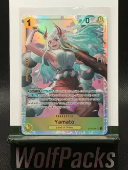 One Piece CCG Starter Deck 28 - Yamato Land of Wano ST28-005 Holo - Image 1