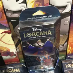 Disney Lorcana: Rise of the Floodborn Starter Deck - Amber and Sapphire Sealed - Image 2