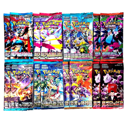 16x Pokemon Booster Pack Lot SEALED Cards Mega Inferno X Destined Rivals etc KOR - Image 1