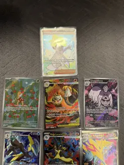 Pokemon TCG Mega Evolution / Scarlet & Violet Illustration Rare 10 Card Lot - Image 4