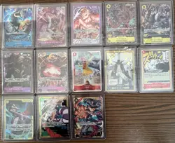 One Piece Japanese Alt Art / SEC 13 Card Lot (NM/M) - Image 1