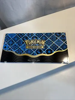 Pokemon TCG Magnetic 3 Card Protector Paldean Fates Premium Collection Blue Set - Image 2