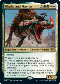 MTG Ghalta and Mavren - 225 / English / Near Mint - Image 1