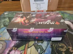 WOTC MTG Throne of Eldraine Booster box Sealed New English damaged pls read Rudy - Image 2