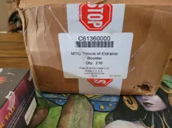 WOTC MTG Throne of Eldraine Booster box Sealed New English damaged pls read Rudy - Image 3