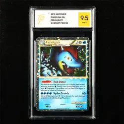 TQG 9.5 MINT+ 2010 Pokemon ENG Feraligatr HGSS07 Promo - Image 1