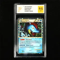 TQG 9.5 MINT+ 2010 Pokemon ENG Feraligatr HGSS07 Promo - Image 2