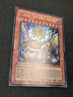 Yugioh Sphinx Set w/ Theinen Andro Teleia EP1-EN001 002 003 Movie Ultra Rare LP - Image 3