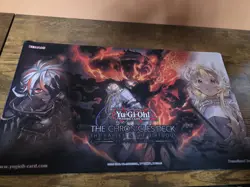 Yugioh The Chronicles Deck The Fallen & The Virtuous Release Event PRIZE Playmat - Image 1