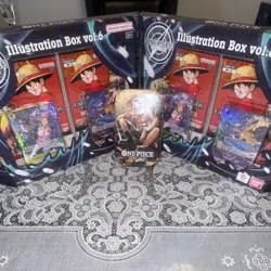 2X Bandai Namco One Piece Card Game Illustration Box Vol.6 & Tin Pack set Vol.2 - Image 1