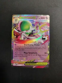 Pokemon TCG Mega Gardevoir EX 060/132 Prize Pack Series 8, Near Mint - Stamped - Image 1