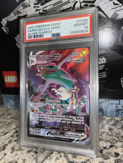 Rayquaza VMAX TG20/TG30 Silver Tempest Pokemon Full Art - PSA 10 Gem Mint - Image 3
