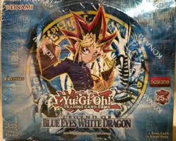 Yu-Gi-Oh! 25th Anniversary LOB Legend Of Blue Eyes box Sealed New - Image 1