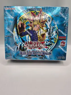 Yugioh Legend of Blue-Eyes White Dragon LOB 25th Anniversary Booster Box SEALED! - Image 1