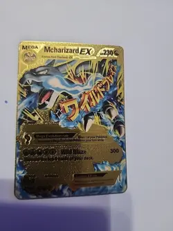 Pokemon TCG Mega-Charizard-EX Flashfire 108/106 Holo Secret Rare Gold Card - Image 3