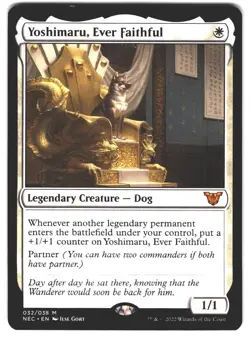 Commander: Kamigawa: Neon Dynasty #32 Yoshimaru, Ever Faithful - Image 1