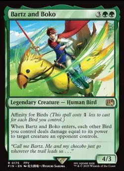 Bartz and Boko FIN 175 Rare MTG - Image 1
