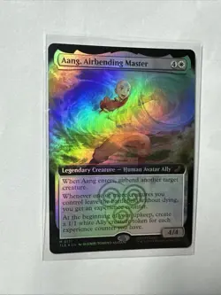 Aang, Airbending Master - Extended Art Foil- Avatar: The Last Airbender - TLE M - Image 1