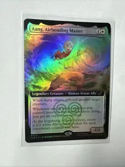 Aang, Airbending Master - Extended Art Foil- Avatar: The Last Airbender - TLE M - Image 2