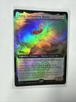 Aang, Airbending Master - Extended Art Foil- Avatar: The Last Airbender - TLE M - Image 3