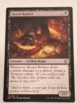 Hoard Robber - Adventures in the Forgotten Realm - Magic the Gathering MTG Nice! - Image 1