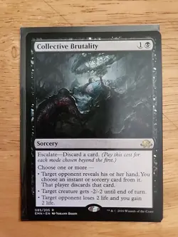 Collective Brutality - Eldritch Moon - MTG Magic - Rare - Land - Image 1