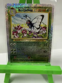 Pokemon TCG Legendary Collection Reverse Holo Butterfree 21/110 Rare C2002 LP - Image 1