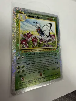Pokemon TCG Legendary Collection Reverse Holo Butterfree 21/110 Rare C2002 LP - Image 3