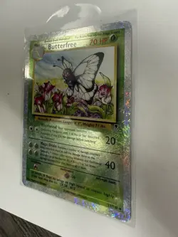 Pokemon TCG Legendary Collection Reverse Holo Butterfree 21/110 Rare C2002 LP - Image 4