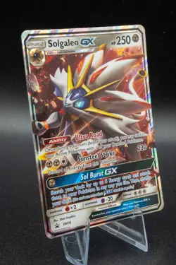 Pokemon TCG Solgaleo GX SM16 Sun and Moon Black Star Promo Card Light Play LP+ - Image 4