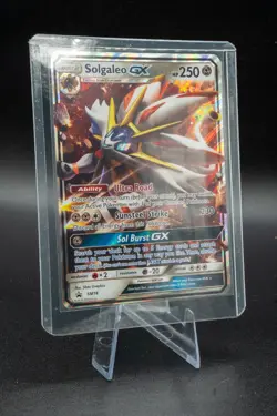 Pokemon TCG Solgaleo GX SM16 Sun and Moon Black Star Promo Card Light Play LP+ - Image 5