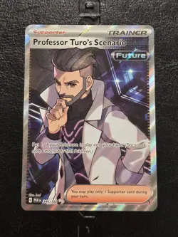 Professor Turo's Scenario 240/182 SV04: Paradox Rift Holo Pokemon TCG (NM) - Image 1