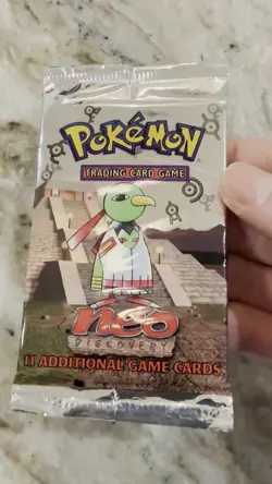 Pokemon TCG WOTC Neo Discovery Booster Pack Factory Sealed, Unweighed - Image 2